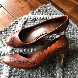 Cole Haan Brown Leather Heels